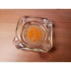 Vintage Ormsby House And Casino Ashtray Carson City NV Clear Glass